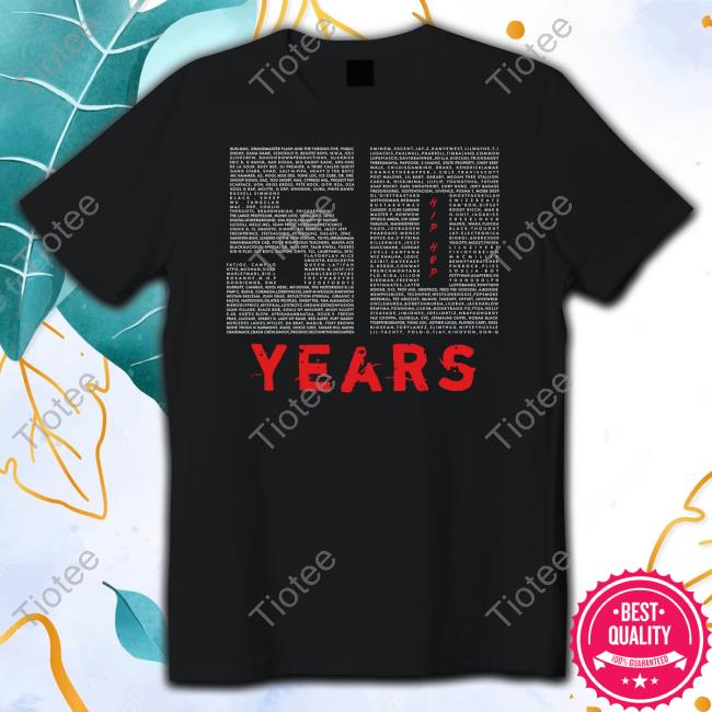 "50 Years" Of Hip Hop Shirt