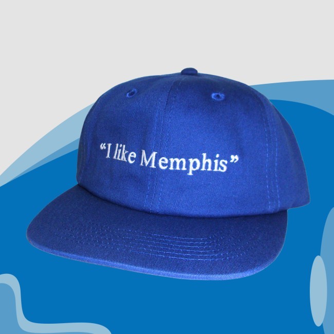 "I Like Memphis" Blue Hat Slowdown Dry Goods "I Like Memphis" Blue Hat Slowdown Dry Goods